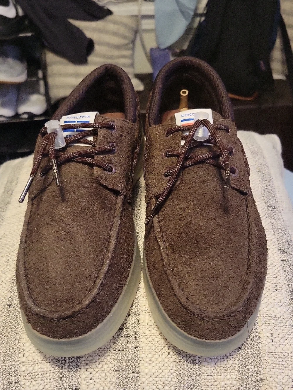 Concepts x Sperry Authentic Original 3-Eye Cup (Brown) Sz 11